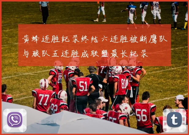 黄蜂连胜纪录终结六连胜被断鹰队与狼队五连胜成联盟最长纪录